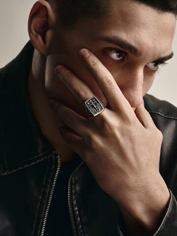 REYTEL Ring 'CRUCIFIXION OF JESUS CHRIST' in Silber