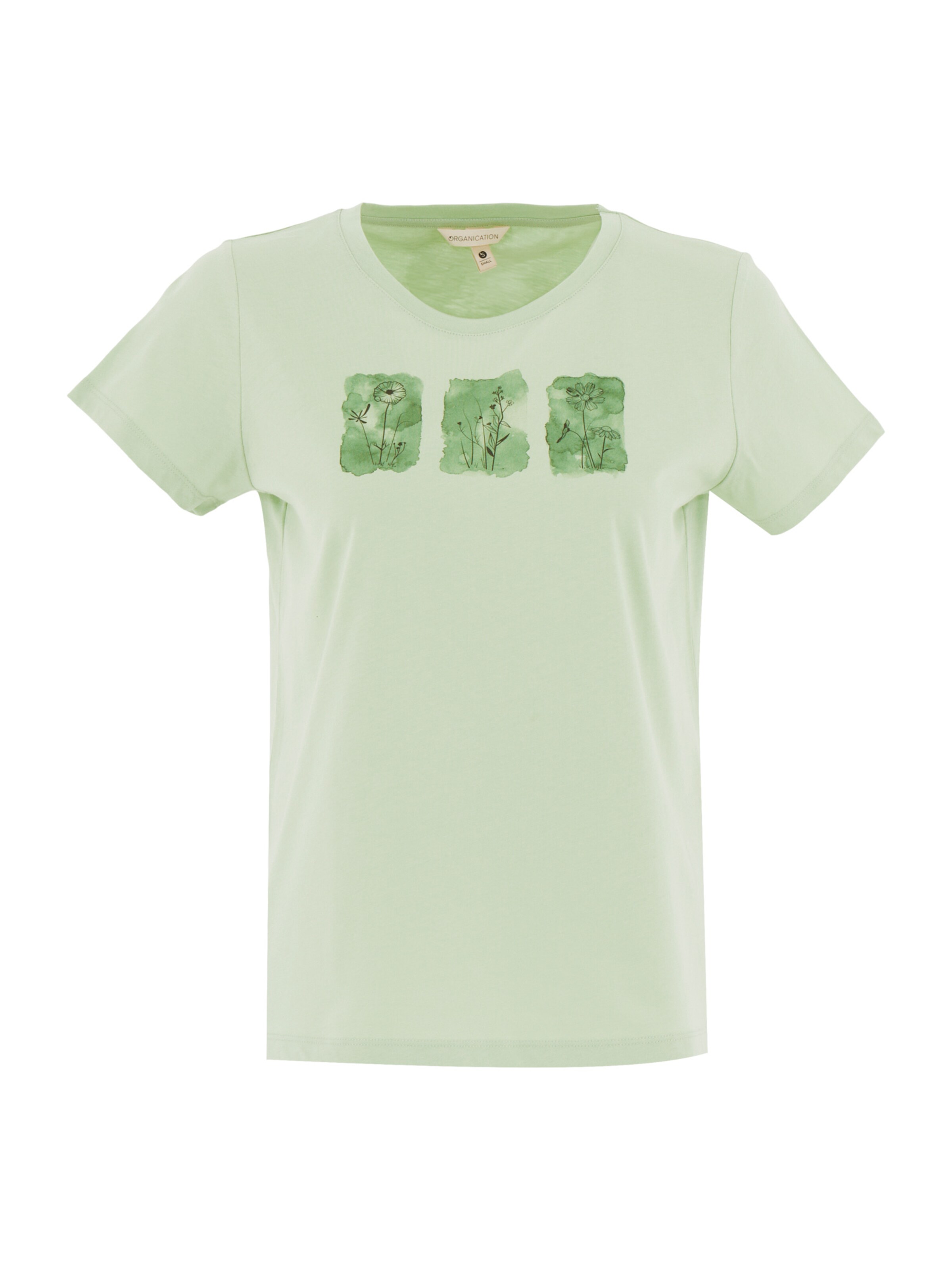 Organication Shirt in Green: front