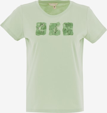 Organication T-Shirt in Grün: Vorderseite