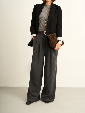 Bhoem Wide Leg Hose in Grau