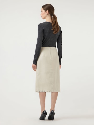 YAS - Falda en gris