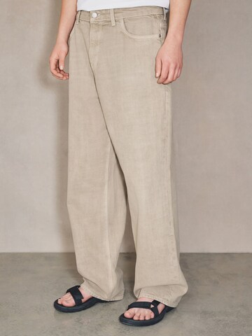 Baggy Jean 'Edit' Next en beige : devant