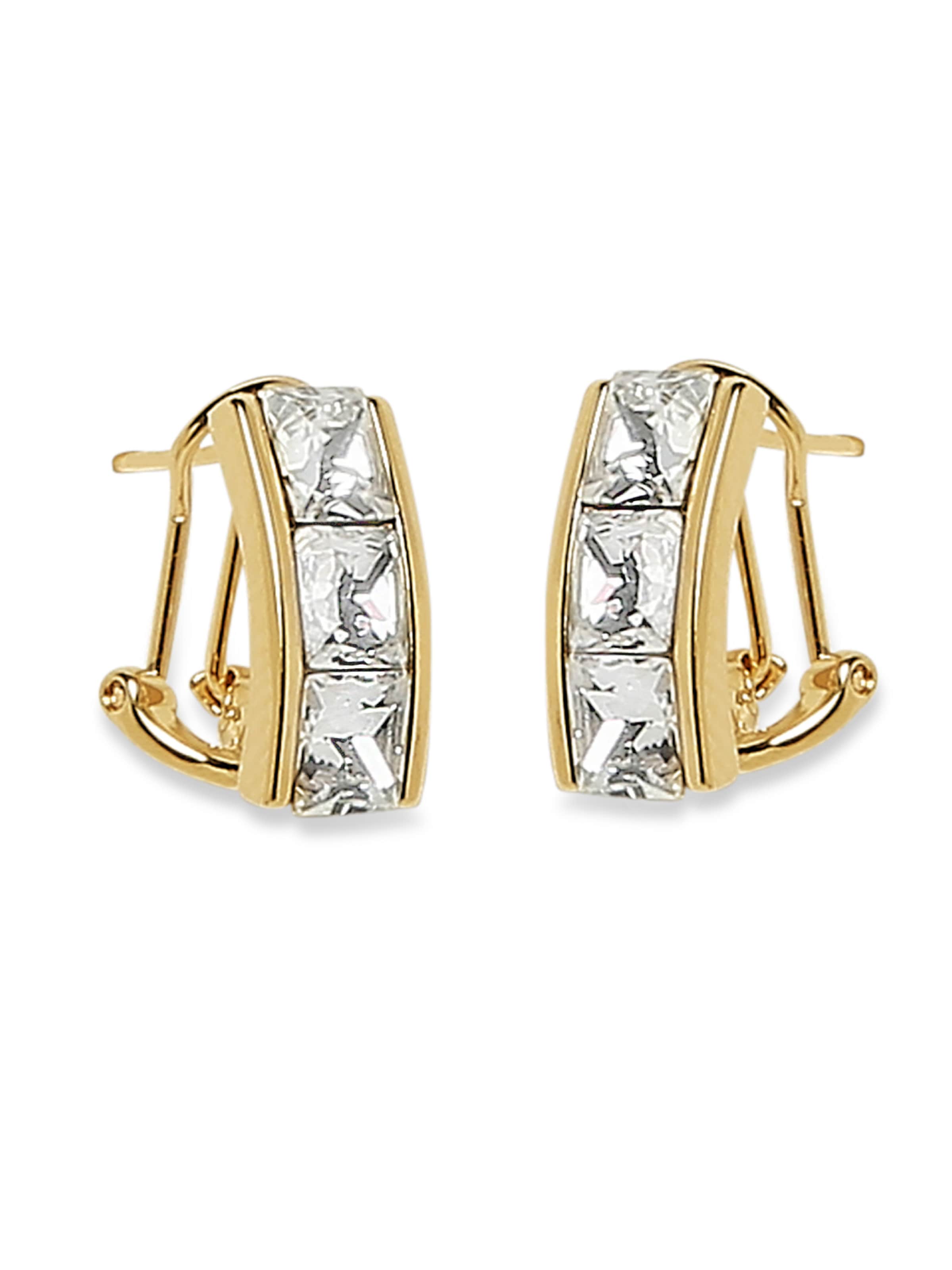 MISH Ohrringe 'Poppy' in Gold: Vorderseite