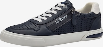 Baskets basses s.Oliver en bleu : devant