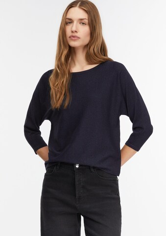 COMMA Sweater in Blue: front