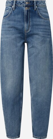 QS Jeans in Blauw: voorkant