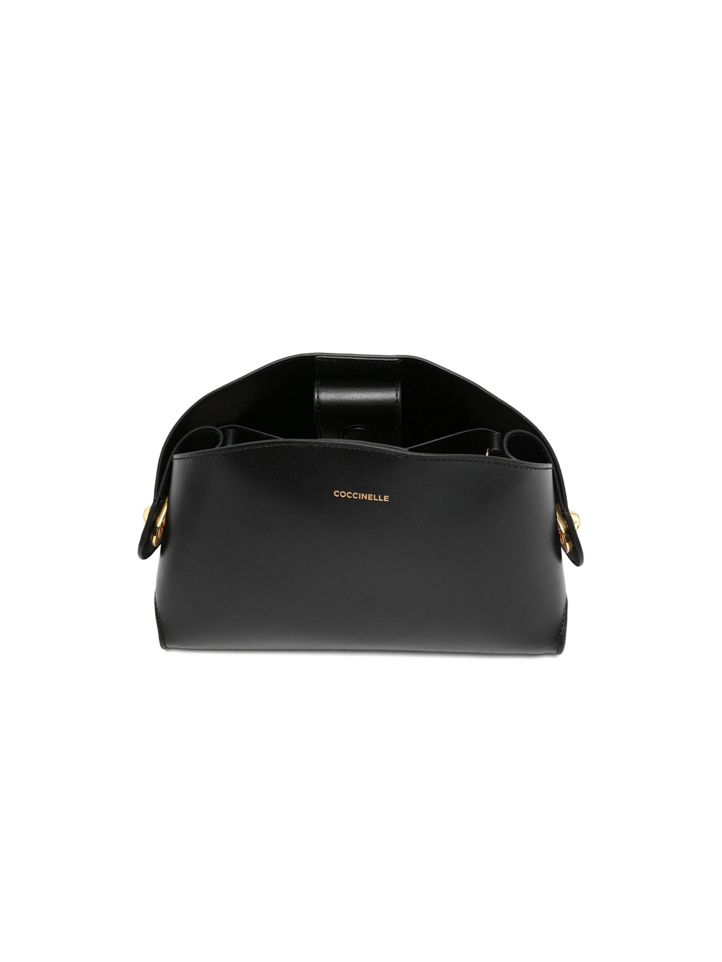 Coccinelle Handbag 'Handbag Calf Smooth Leather' in Black