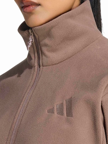 ADIDAS TERREX Bluza polarowa funkcyjna w kolorze brązowy