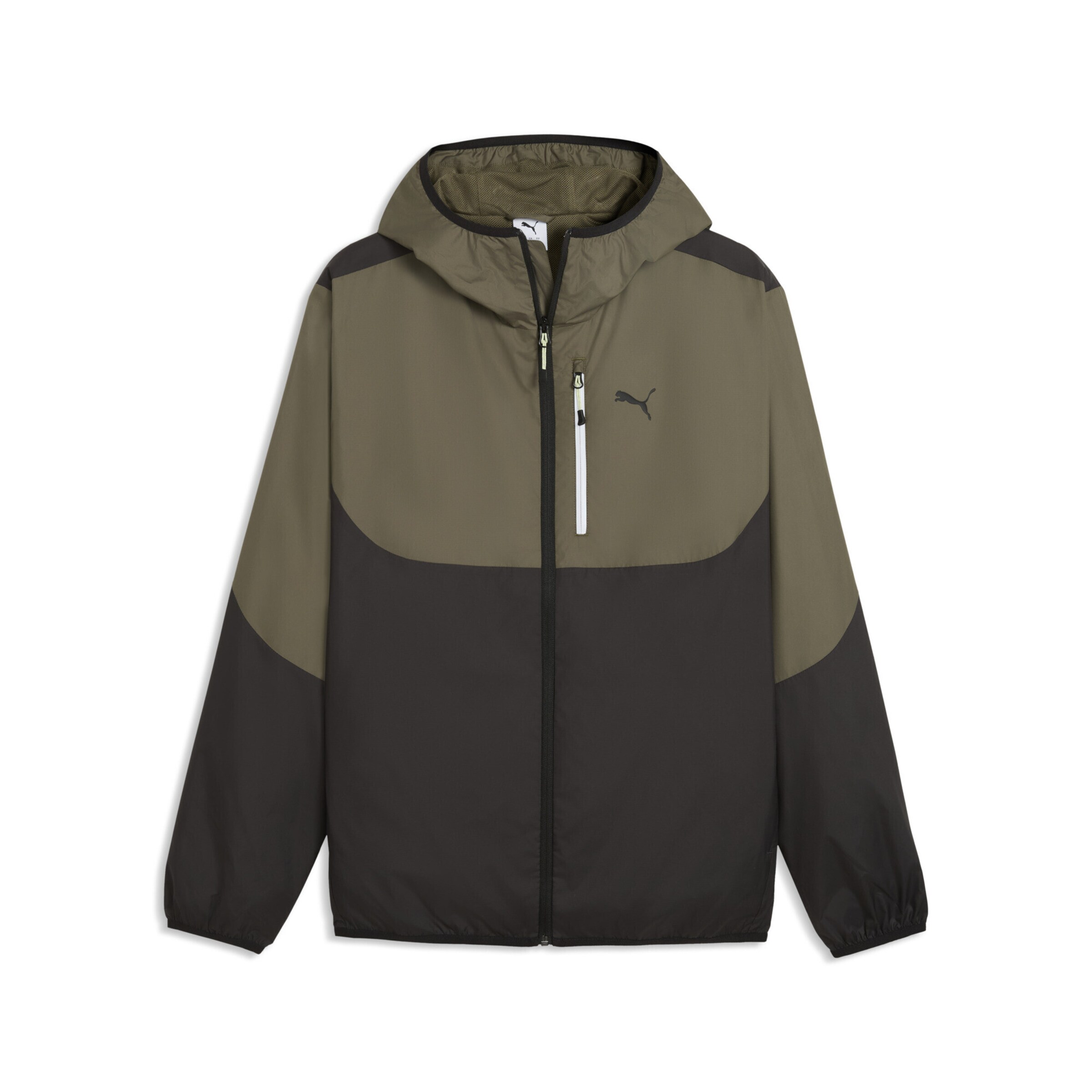 PUMA Jacke in schoko / oliv, Produktansicht
