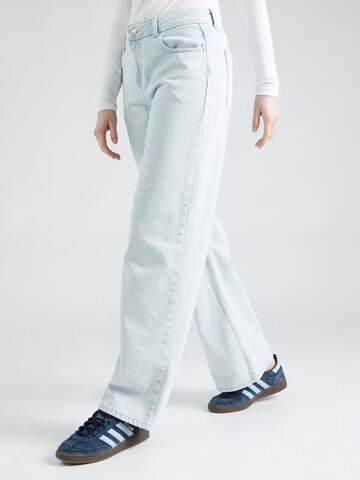 ROXY Wide leg Jeans 'CHILLIN' in Blauw: voorkant