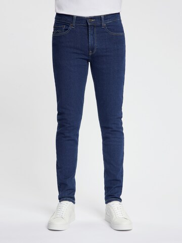 Coupe slim Jean 'MASKOVICK - Heren Jeans - Slim Fit - Milano – Stretch - Denim Broek' Maskovick en bleu : devant