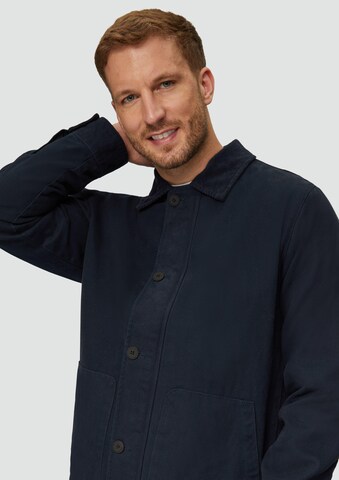 s.Oliver Regular fit Button Up Shirt in Blue