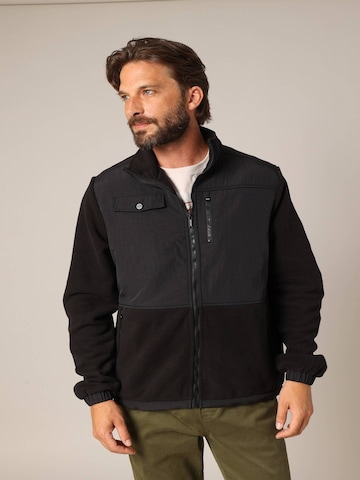 Veste mi-saison 'CRUMBSON' Deeluxe en noir : devant