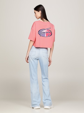 Tommy Jeans Shirt 'Archive' in Roze