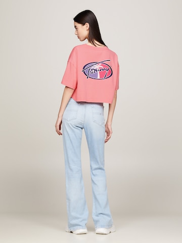 Tommy Jeans Shirt 'Archive' in Pink