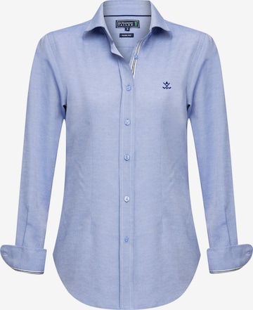 Chemisier 'Lolas' Sir Raymond Tailor en bleu : devant