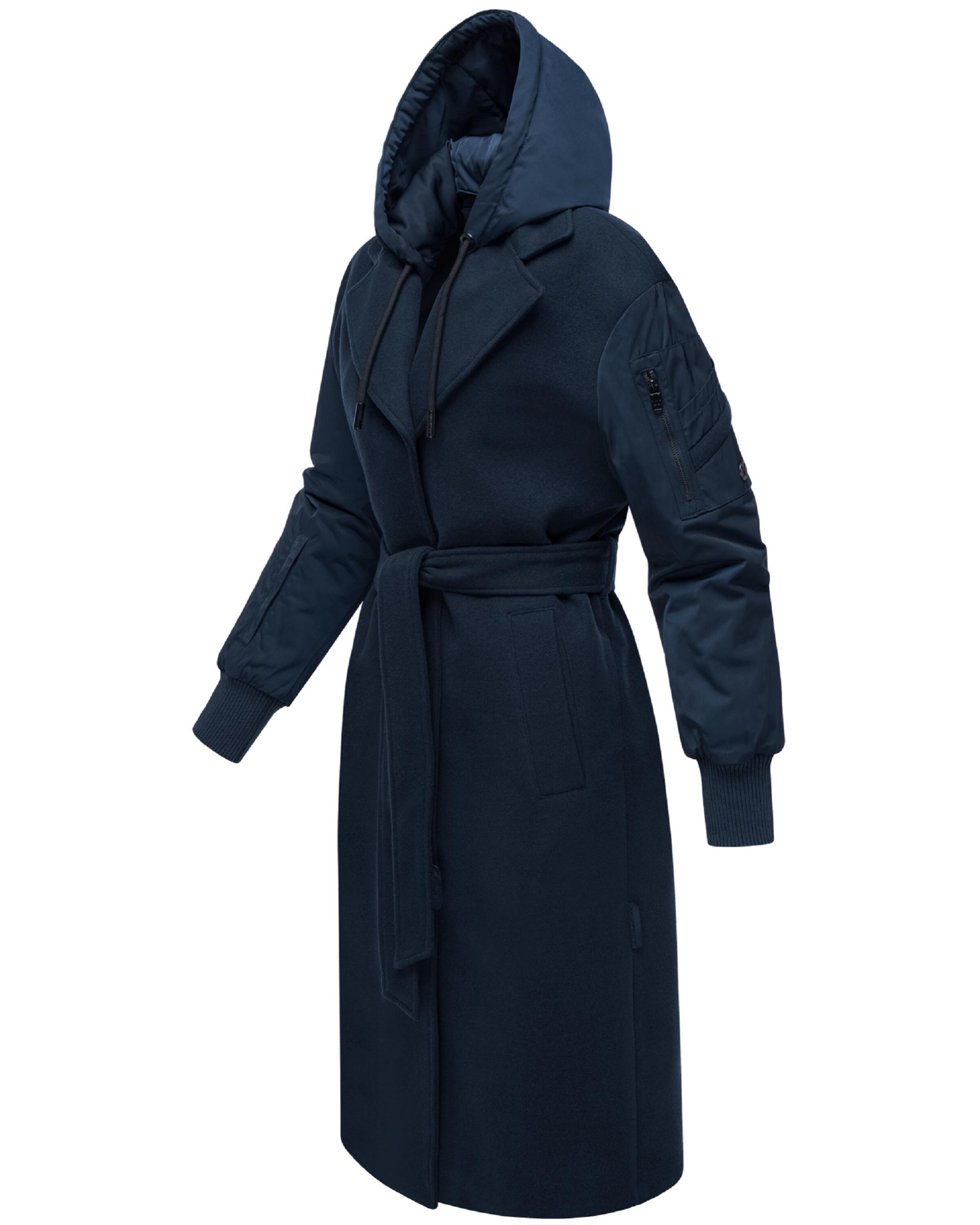 MARIKOO Mantel 'Tjadee 16' in Blau