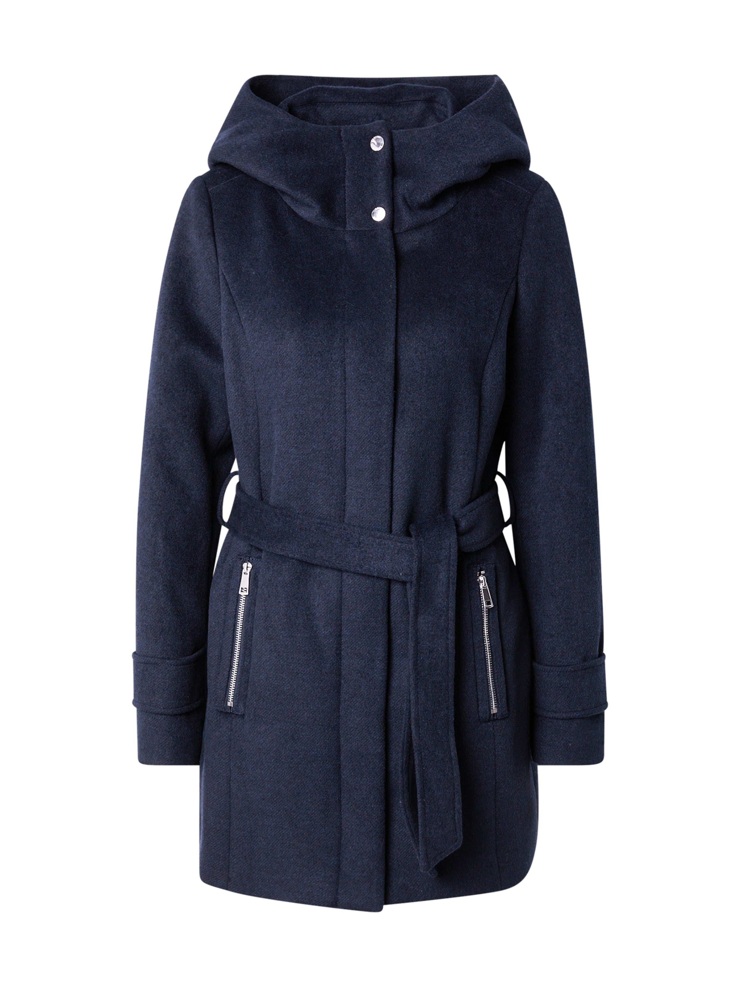 s.Oliver Tussenmantel in Blauw: voorkant