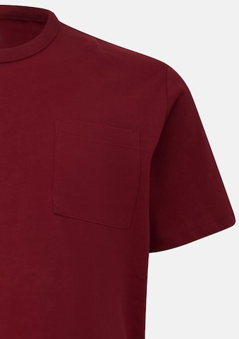 T-Shirt s.Oliver Men Big Sizes en rouge : devant