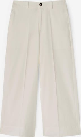 Pantalon MOTIVI en blanc : devant