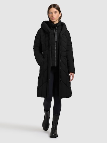 khujo Winter coat 'Laio' in Black: front
