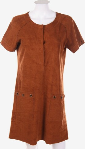 DE.CORP Dress in S in Brown: front