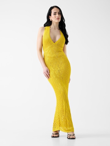 GUESS Kleid in Gelb: Vorderseite