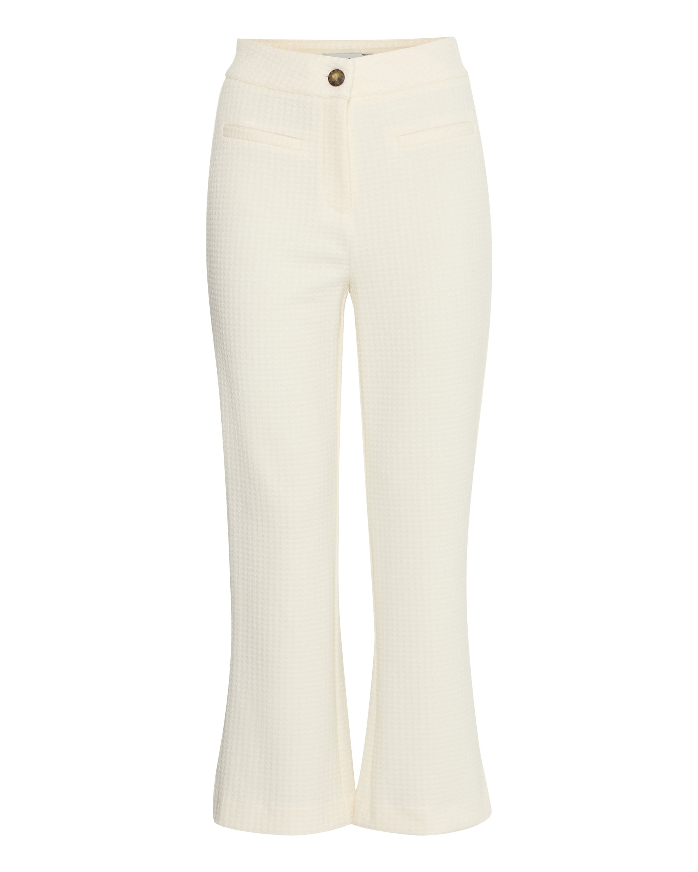 ICHI - Bootcut Pantalón 'IHKate' en beige: frente