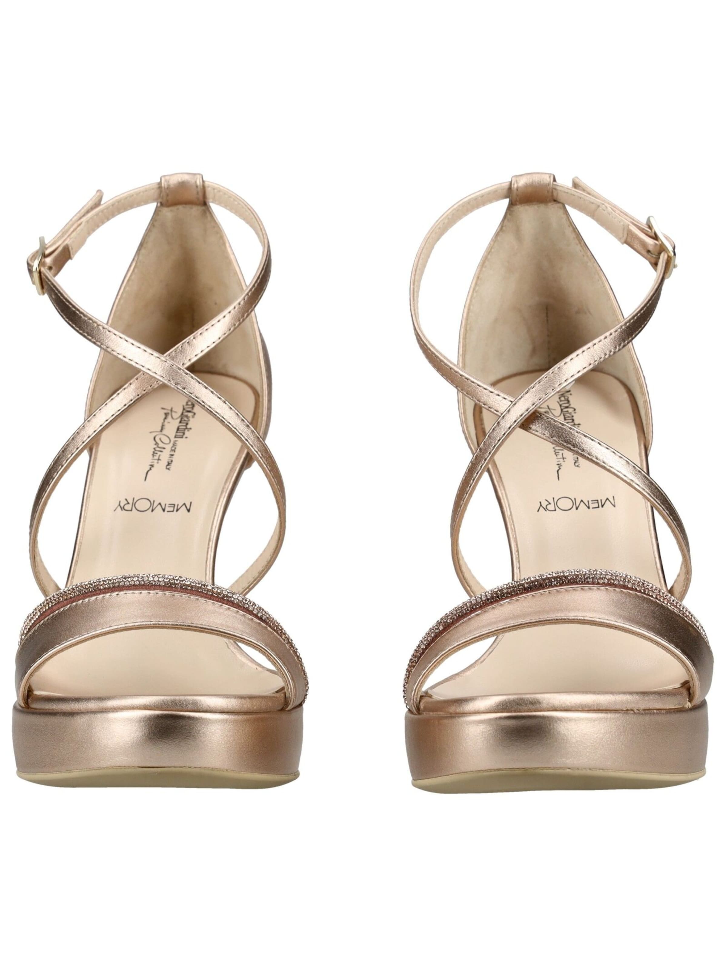 Sandales à lanières Nero Giardini en or