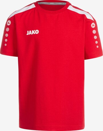 JAKO Functioneel shirt 'Power' in Rood: voorkant