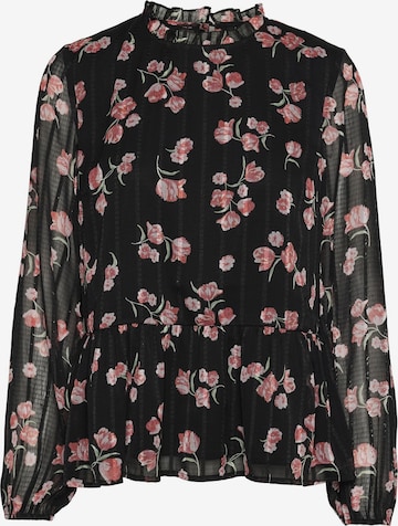 VERO MODA Bluse 'ROSEY' i sort: forside