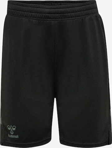 Hummel Sportshorts in Schwarz: predná strana