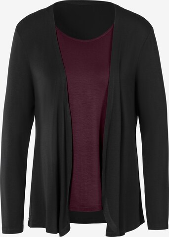 LASCANA Shirt in Schwarz: predná strana