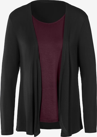 LASCANA Shirt in Zwart: voorkant