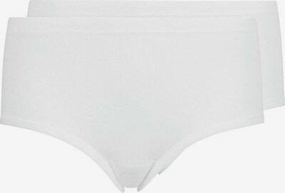 HUBER Midislip ' 2er-Pack Cotton Fine Rib ' in weiß, Produktansicht