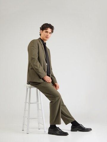 HUGO Regular fit Business-colbert 'Kris231X' in Groen