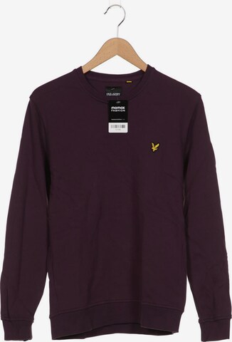 Lyle & Scott Sweatshirt & Zip-Up Hoodie in M in Purple: front