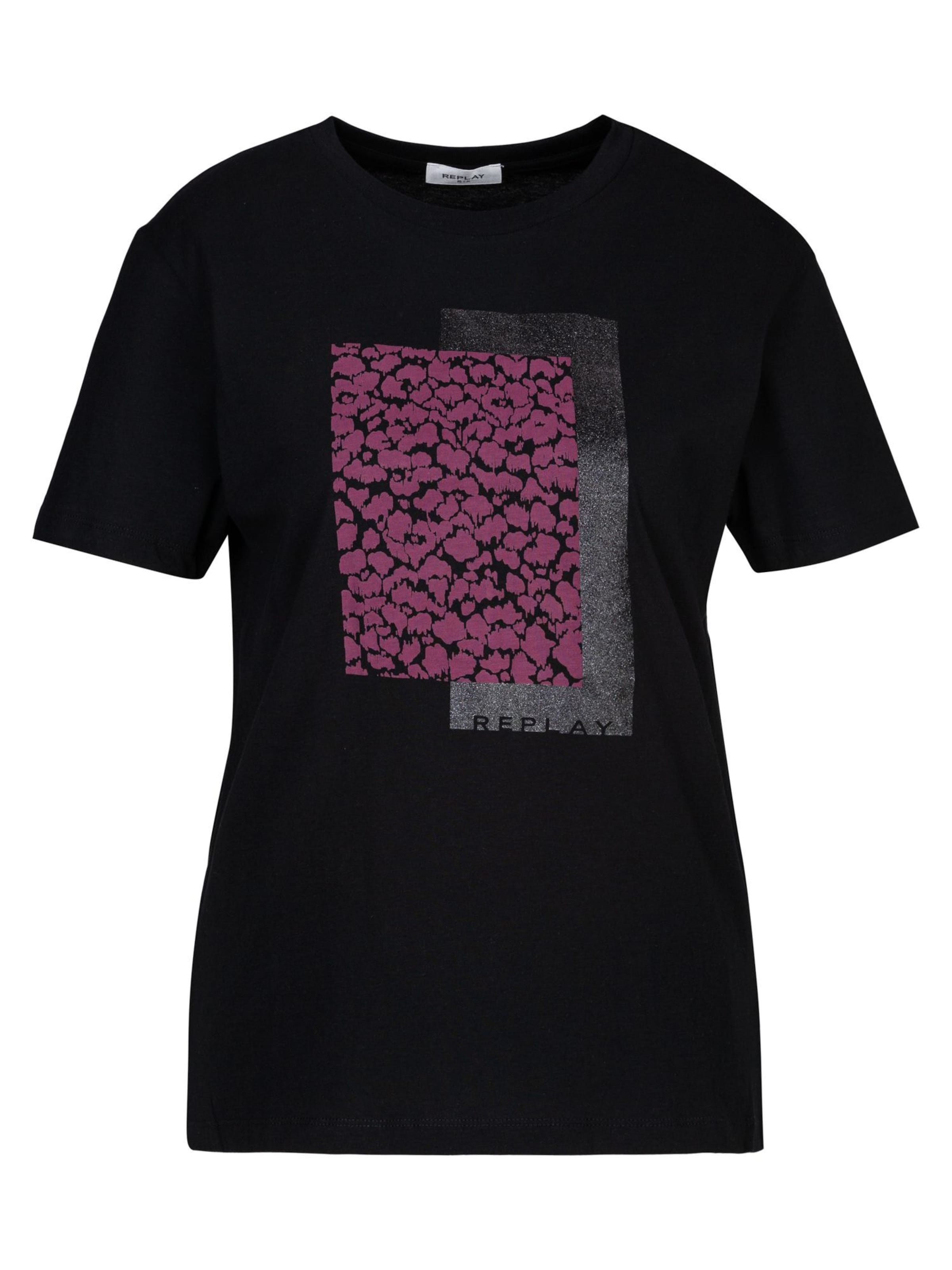 REPLAY Shirt in Eosin / Black, Item view