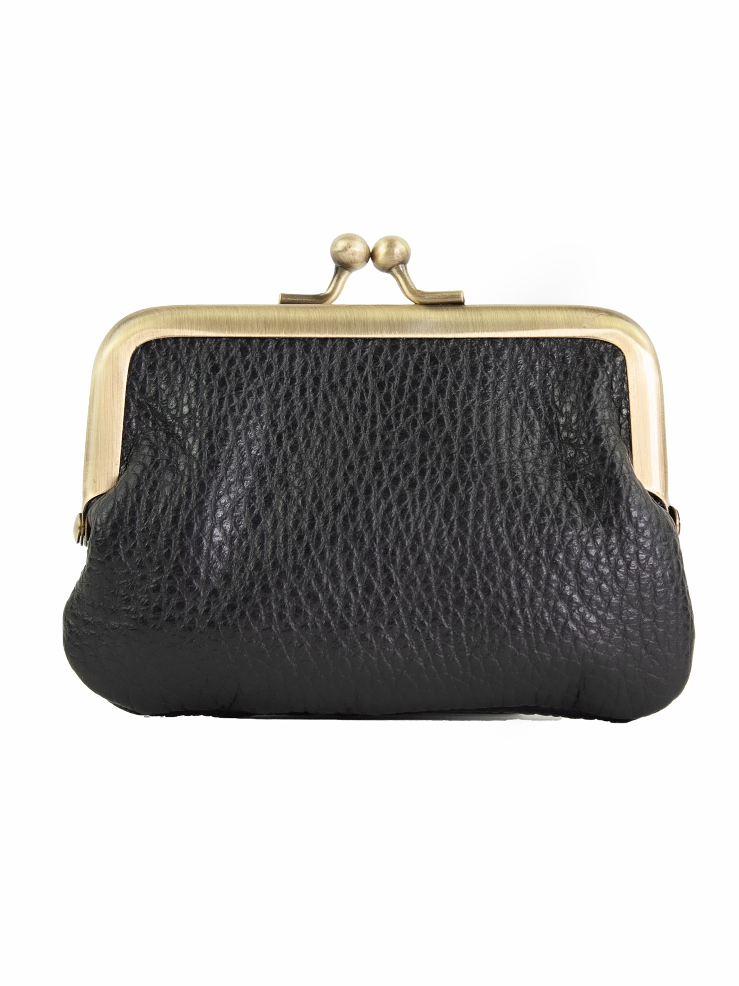 Porte-monnaies 'PICA' lePelou en noir : devant