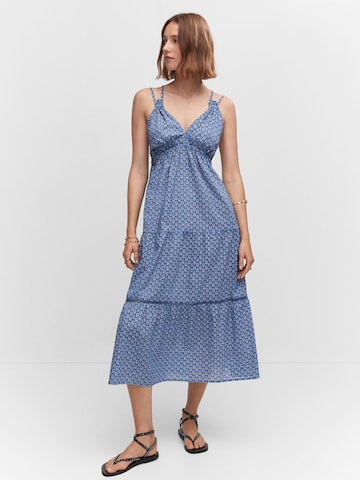 Robe d’été 'Luna' MANGO en bleu