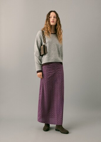MANGO TEEN Skirt 'Susanef' in Purple