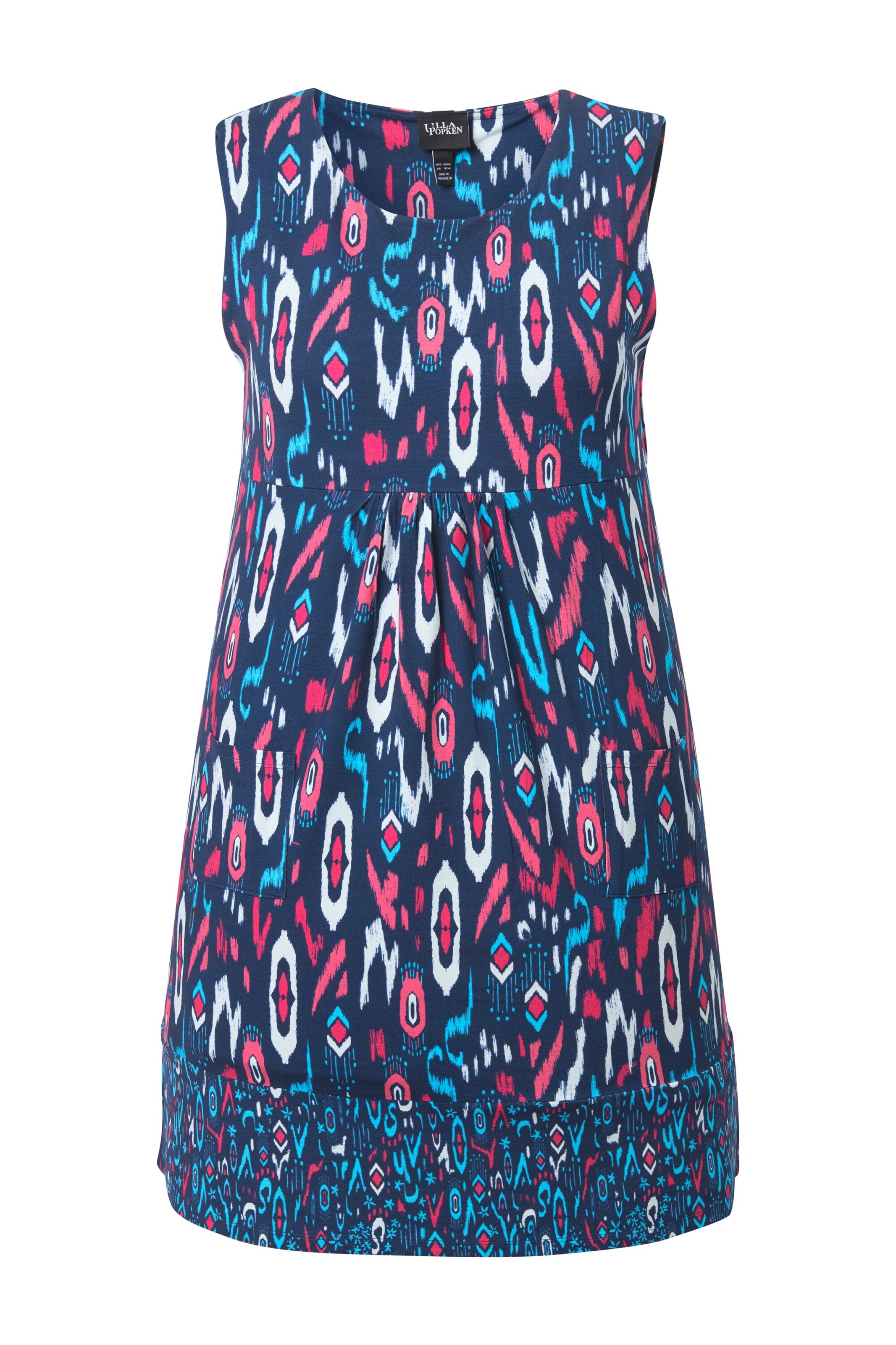Ulla Popken Dress in Blue: front