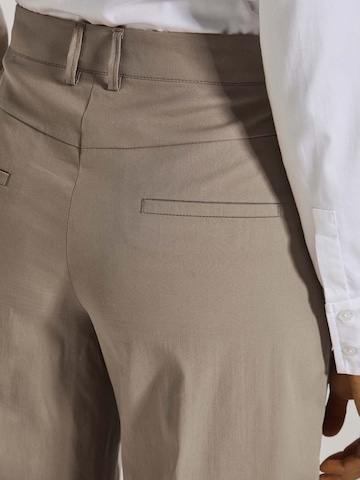 Wide Leg Pantalon MADELEINE en beige