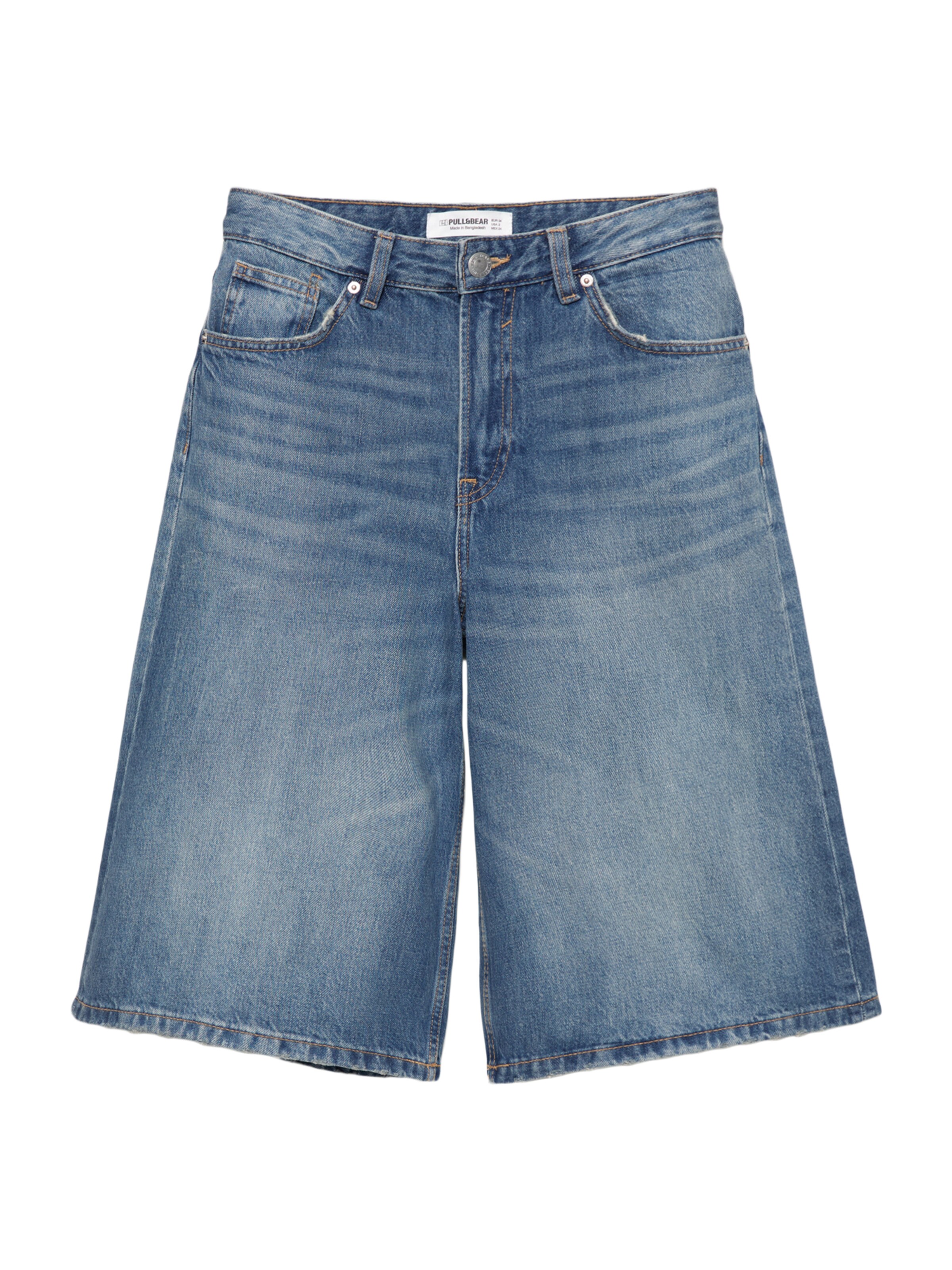 Jean Pull&Bear en bleu : devant