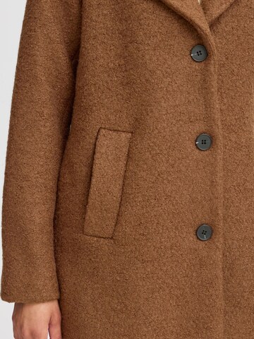 Manteau mi-saison b.young en marron