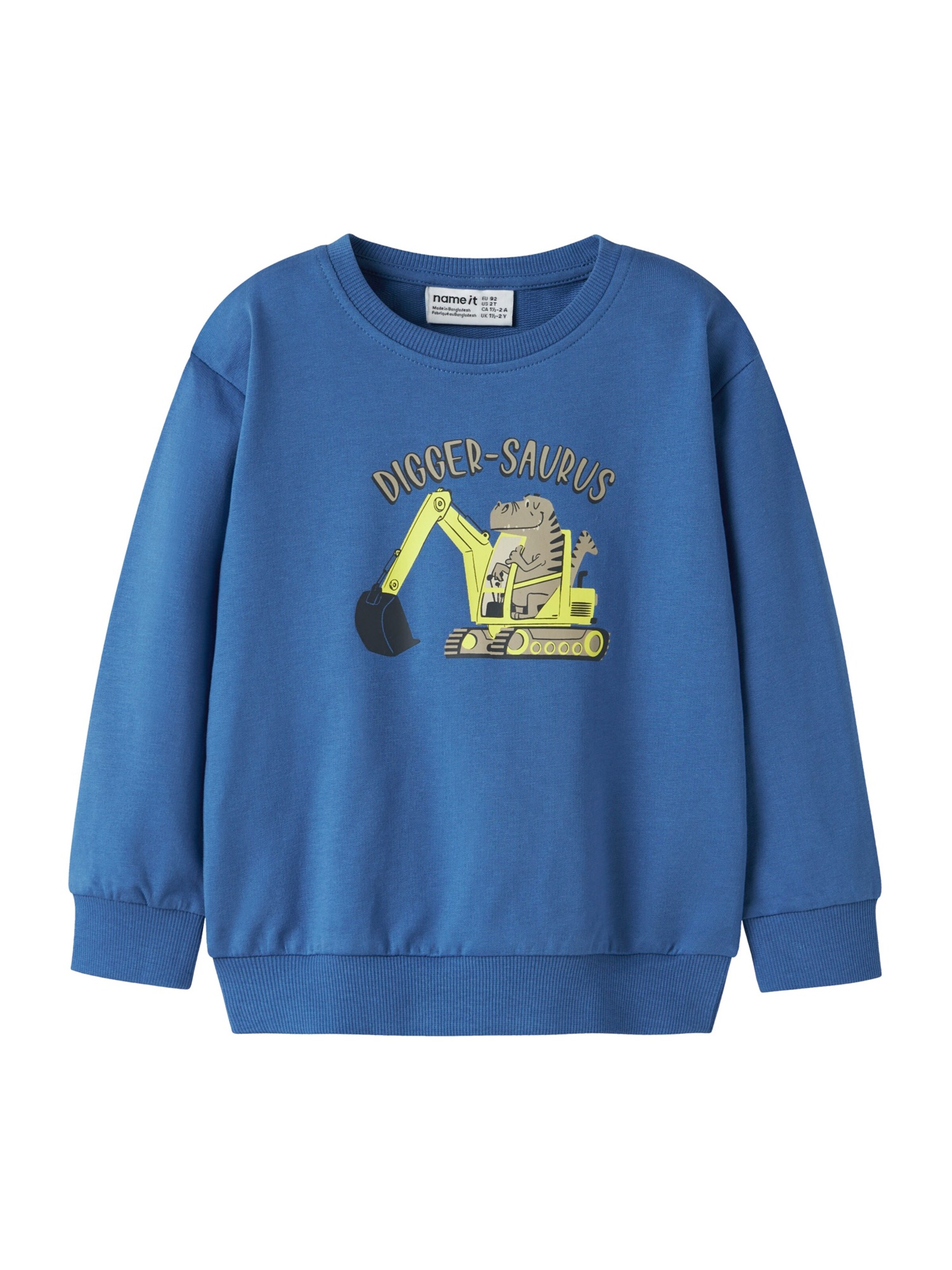 NAME IT Sweatshirt 'NMMVildar' in Blau: Vorderseite