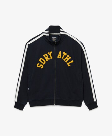 Veste de survêtement 'Athletic Essentials' Superdry & Co en bleu