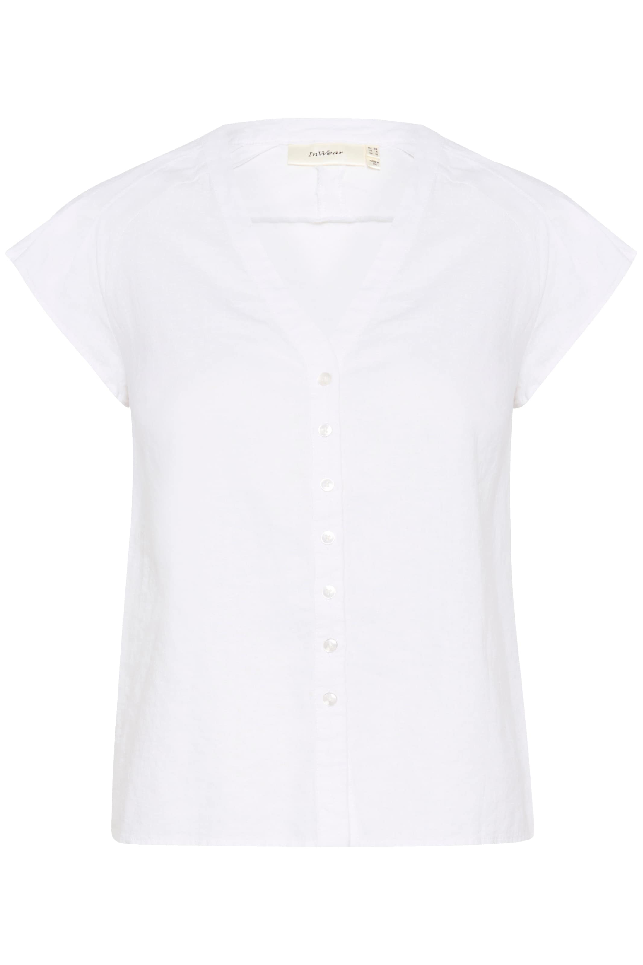 InWear Blouse 'Farida' in Wit: voorkant