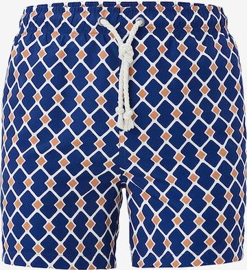 Gassa d'Amante Zwemshorts 'Portofino' in Blauw: voorkant
