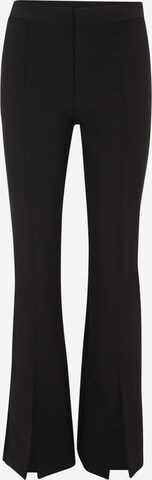 Banana Republic Petite Flared Pants in Black: front